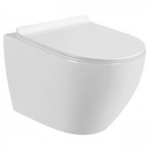 Конзолна тоалетна чиния М 103 rimless soft close ултра тънка дъска