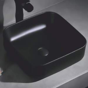 ESPE SA 1453 черен мат мивка за плот 50 см