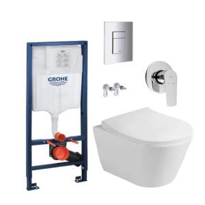 GROHE LUCCO AVVA 2 Структура за вграждане и тоалетна чиния с вградено биде и смесител