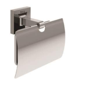 Roca CUBICA A816822001 Държач за тоалетна хартия с капак