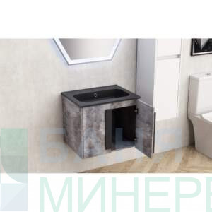 ICP6451-4 Амелия Мебел за баня с черна мивка