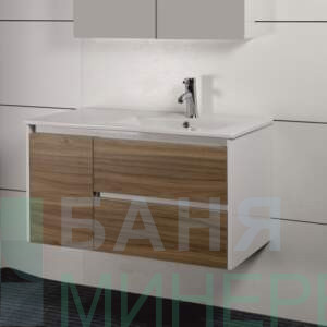 ICP 9150 R Мебел за баня с дървесен декор