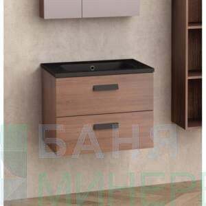 ICP 6452 Мебел за баня с черна мивка