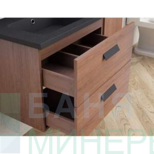 ICP 6452 Мебел за баня с черна мивка