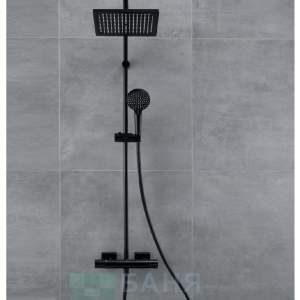 Hansgrohe 26286670 Vernis Shape 230 1jet  Душ система черен мат