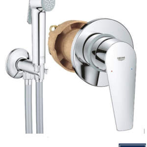 GROHE BAU EDGE КОМПЛЕКТ ЗА ВГРАЖДАНЕ ХИГИЕНЕН ДУШ 29040001+28628000+27512001+26334001