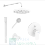 ROCA CALA WHITE Промо Душ Комплект за вграждане Бял мат