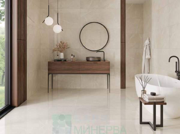 VITACER V LUP ESSENZA CREAM 257-04 Полиран гранитогрес 59-119 см
