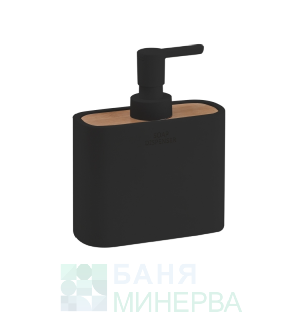 GEDY Ninfea Диспенсър за течен сапун Черен мат 1380 14