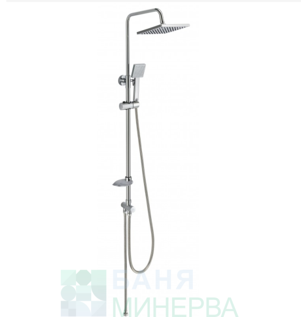 ICT 8859 LUX Тръбно окачване Душ колона без смесител