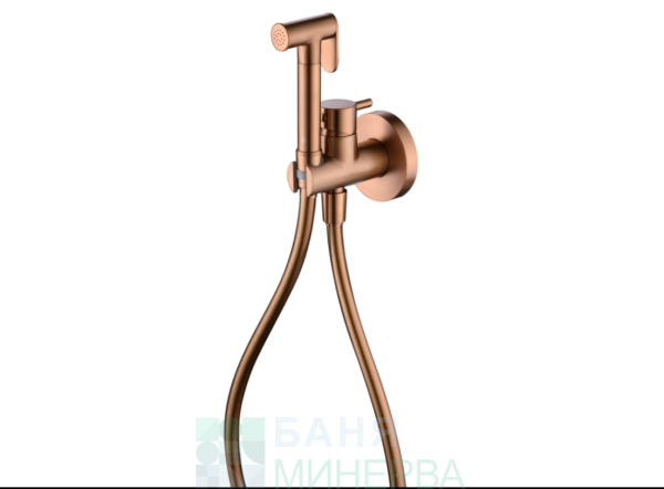 Imex Products 132326 Munich Oro Rosa Cepillado Хигиенен душ Розово злато Мат