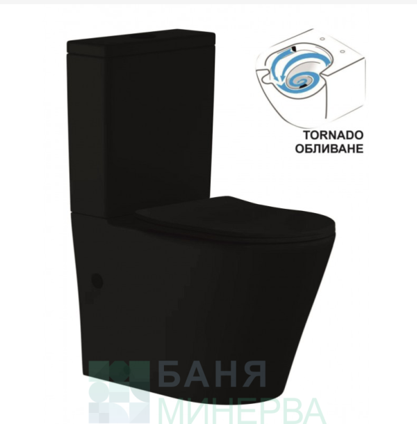ICC 6335MB TORNADO BLACK Моноблок Черен мат