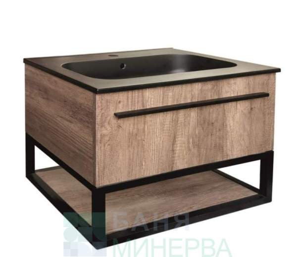 ICP 6050WOODEN АНИЕЛА Мебел за баня 61 см - Image 3
