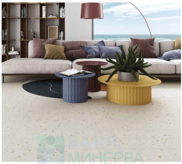 Arcana Croccante Tutti Frutti тип Terrazzo 60-60 гранитогрес - Image 2