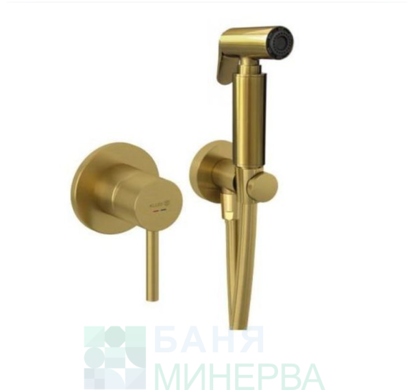 KLUDI BOZZ 38244N076 Хигиенен душ матирано злато 