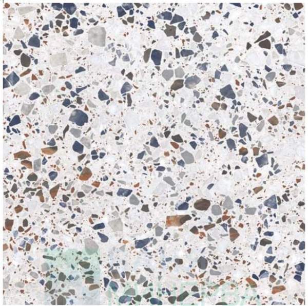 TERRAZZO VENETO BLUE Гранитогрес R 60-60 см Син 6542 - Image 4