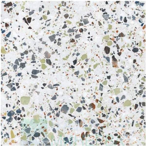 TERRAZZO VENETO GREEN Гранитогрес R 60-60 см Зелен 6540