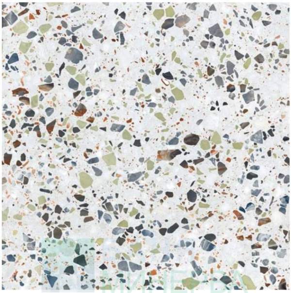 TERRAZZO VENETO GREEN Гранитогрес R 60-60 см Зелен 6540 - Image 3