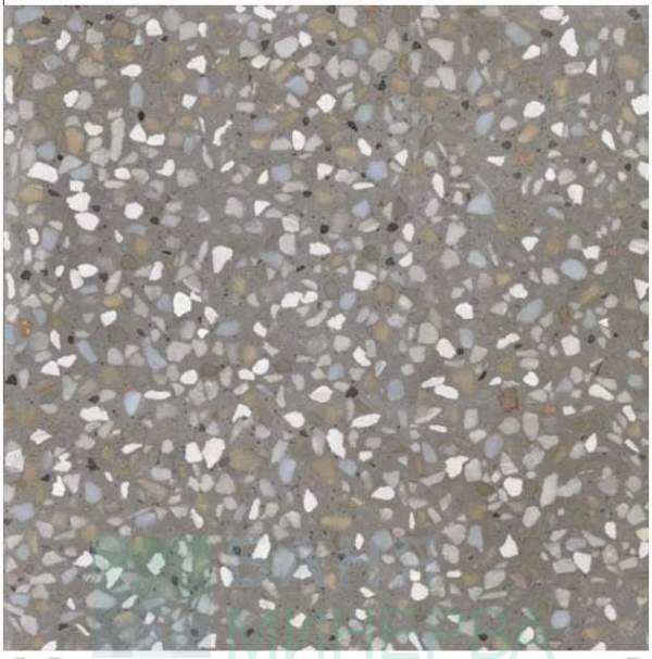 TERRAZZO VENETO GREY Гранитогрес R 60-60 см Сив 6541