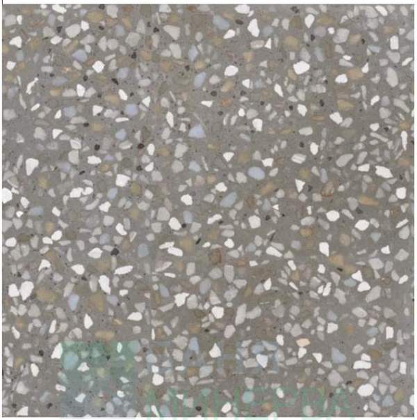 TERRAZZO VENETO GREY Гранитогрес R 60-60 см Сив 6541 - Image 4
