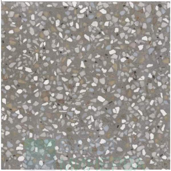TERRAZZO VENETO GREY Гранитогрес R 60-60 см Сив 6541 - Image 3