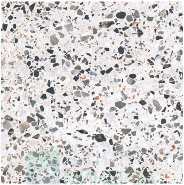 TERRAZZO VENETO WHITE Гранитогрес R 60-60 см Бял 6539