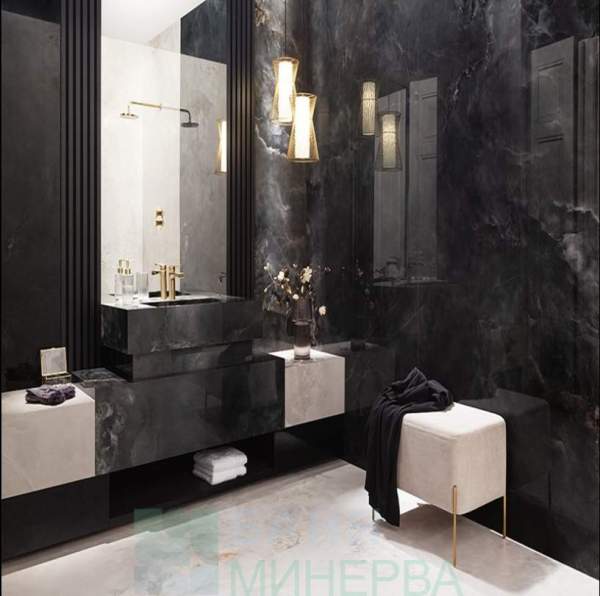 Aquamarine Black Pol 59.8-119.8 Гранитогрес TUBADZIN - Image 2