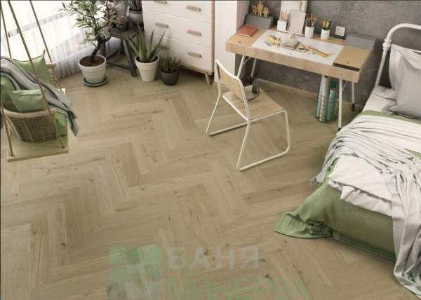 CLASSEN SPC Nuva HB Dryback 65199 Smoked Oak Taupe Винил Рибена кост