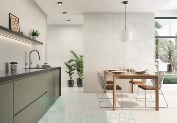 ITT Ceramica Solei White Matt 59.5-119.2 Гранитогрес - Image 2