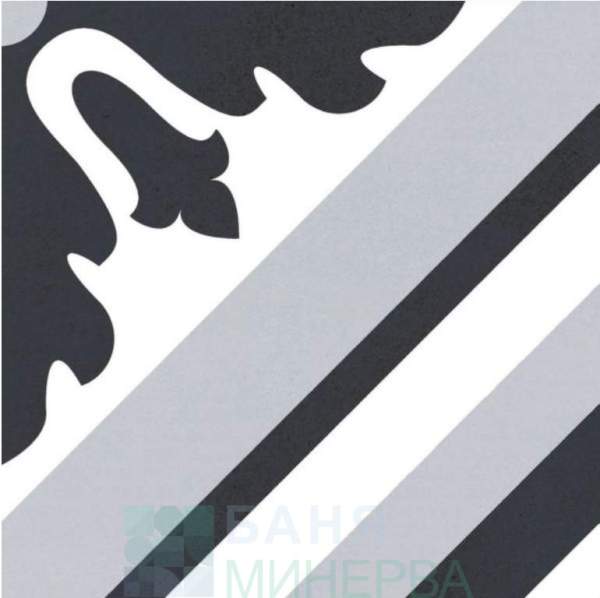 MAX BLACK 309-092 Mayolica Azulejos Гранитогрес 20-20 см