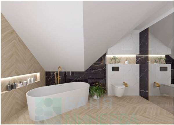 EBONY HAYA 60-120 Geotiles Гранитогрес тип паркет шеврон - Image 3
