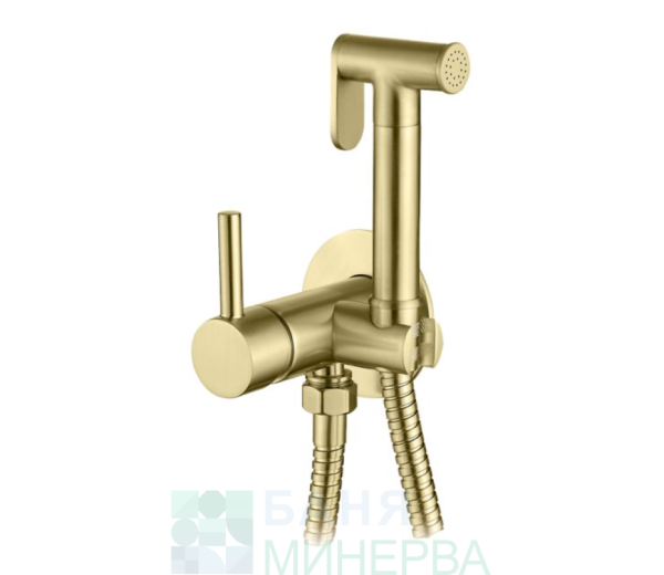 AQG TAUS 34TAU0010920 Brushed gold Хигиенен душ за вграждане