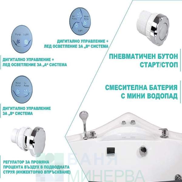 ВАНА ЕКО 150/160/170- 70 см с преден и страничен панел - Image 2