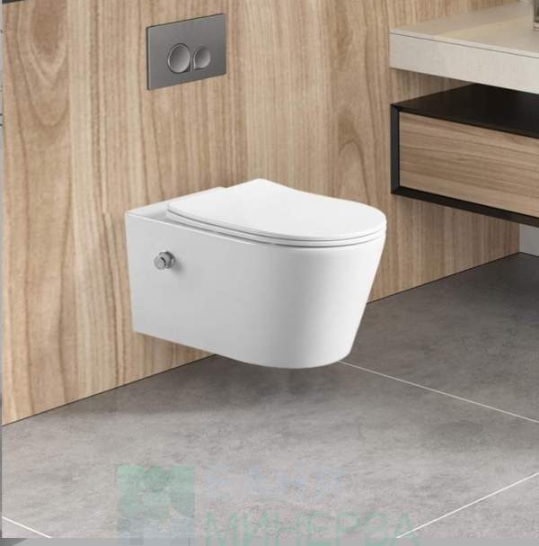 Конзолна тоалетна чиния ICC 3755W BIDET LUX - Image 2