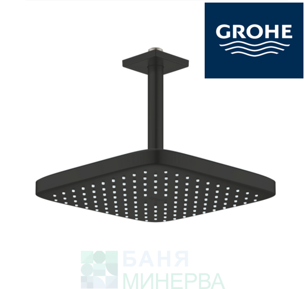 GROHE 266882430 Душ глава Tempesta Cube 250 в комплект с рамо за монтаж на таван
