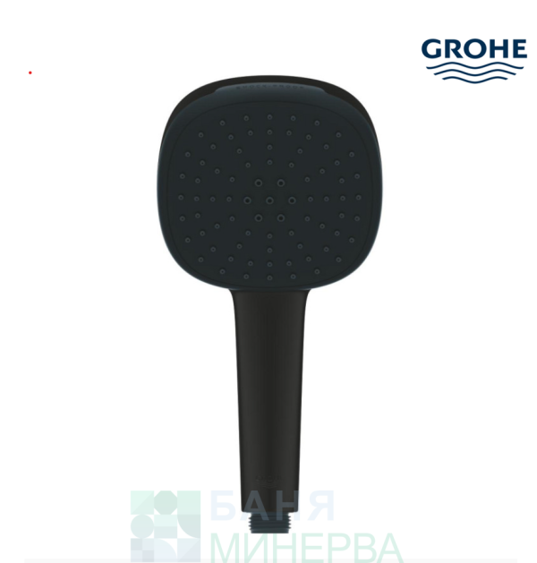 GROHE 267462433 TEMPESTA Cube 110 II Слушалка с 2 функции 9.5l Matt Black
