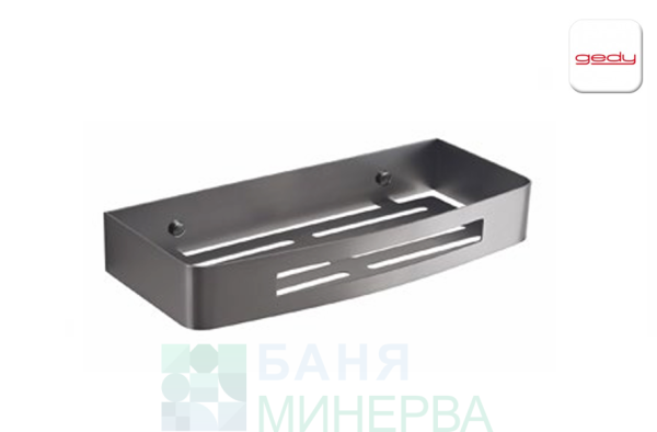 Gedy Nerva GUN METAL 2417 81 Метална етажерка