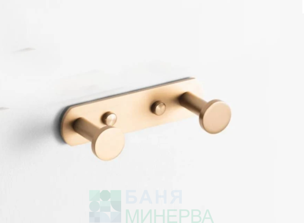 ECO MANILLONS TORRENT 6519 047 bronce cepillado Двойна закачалка Бронзе Мат - Image 3
