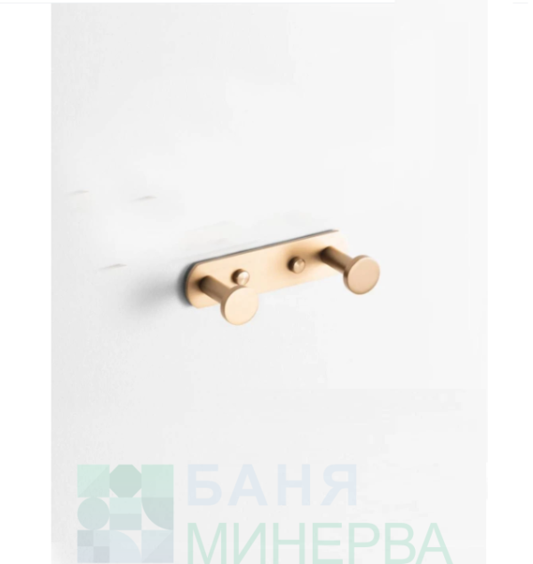 ECO MANILLONS TORRENT 6519 047 bronce cepillado Двойна закачалка Бронзе Мат