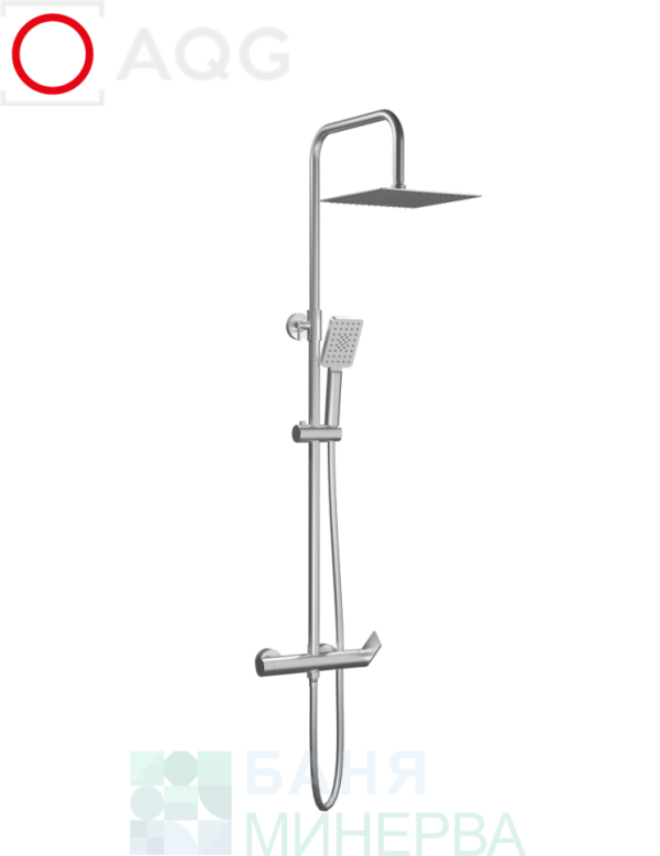 AQG ALPHA 21NITC25ALA11 Satin Nickel Душ колона Сатен никел