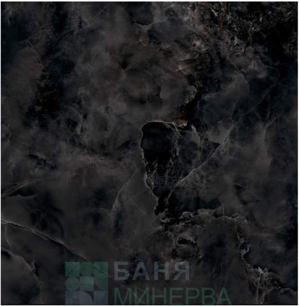 Aquamarine Black Pol 59.8-59.8 Гранитогрес TUBADZIN