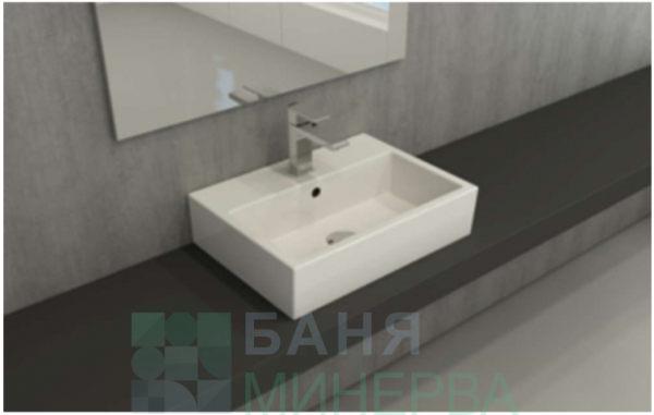 PVC шкаф за баня Compact с вратички 50х37 см - Image 3