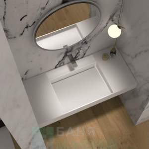 ISTONE SOLID SURFACE ICC 38681 Умивалник 120 см