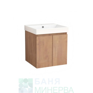 PVC шкаф за баня ANIELA-50 5156-50 с умивалник 
