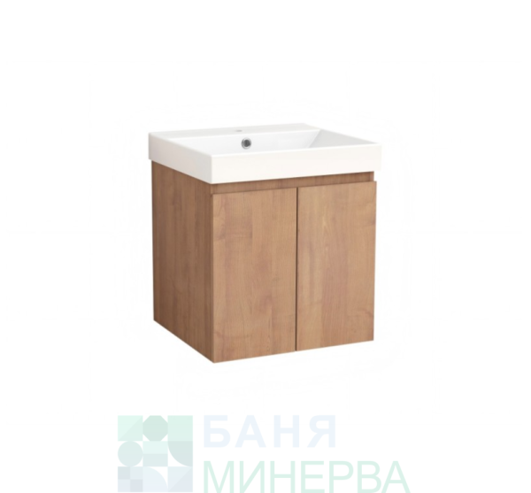 PVC шкаф за баня ANIELA-50 5156-50 с умивалник 