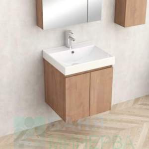 PVC шкаф за баня ANIELA-50 5156-50 с умивалник 
