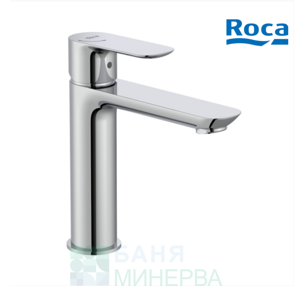 A5A336EC00 Смесител за умивалник ROCA CALA без изпразнител Средна височина