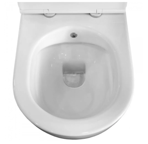 Quarter Bath Deep конзолна тоалетна чиния с биде и смесител - Image 3