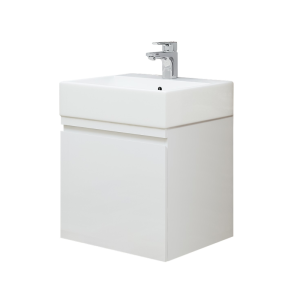 TRIANO Тринити 50 PVC долен шкаф за баня с мивка