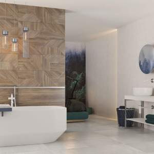 Woodskin 29.8х89.8 Плочки за баня PARADYZ